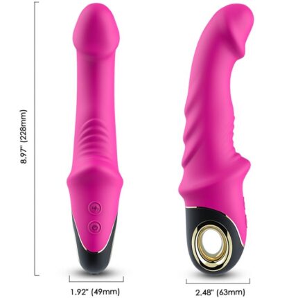 ARMONY - JOYBLADE DILDO VIBRATOR ROTATOR FUCHSIA - sexbliss - Foto 1