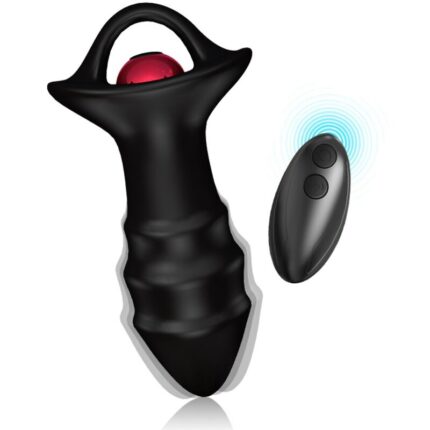 ARMONY - KYLIN FINGER VIBRATOR & ANAL PLUG REMOTE CONTROL BLACK - sexbliss - Foto 1