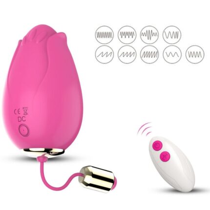 ARMONY - MANDALA EGG VIBRATOR G-SPOT REMOTE CONTROL FUCHSIA - sexbliss - Foto 1