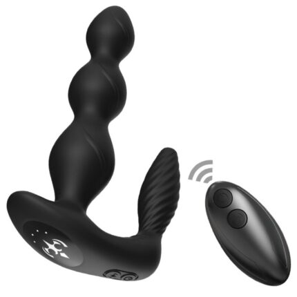 ARMONY - MANFUN VIBRATOR & STIMULATOR ANAL PLUG REMOTE CONTROL BLACK - sexbliss - Foto 1