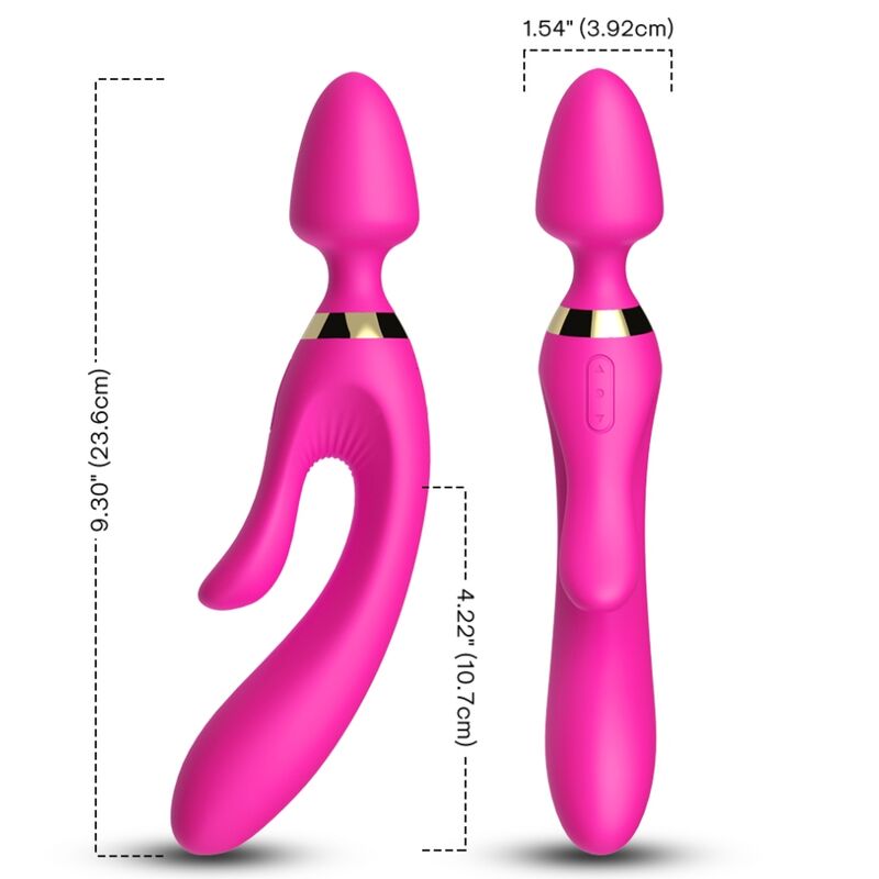 ARMONY - MASSAGER & VIBRATOR RABBIT FUCHSIA - Foto 1 ARMONY - MASSAGER & VIBRATOR RABBIT FUCHSIA - sexbliss - Foto 1