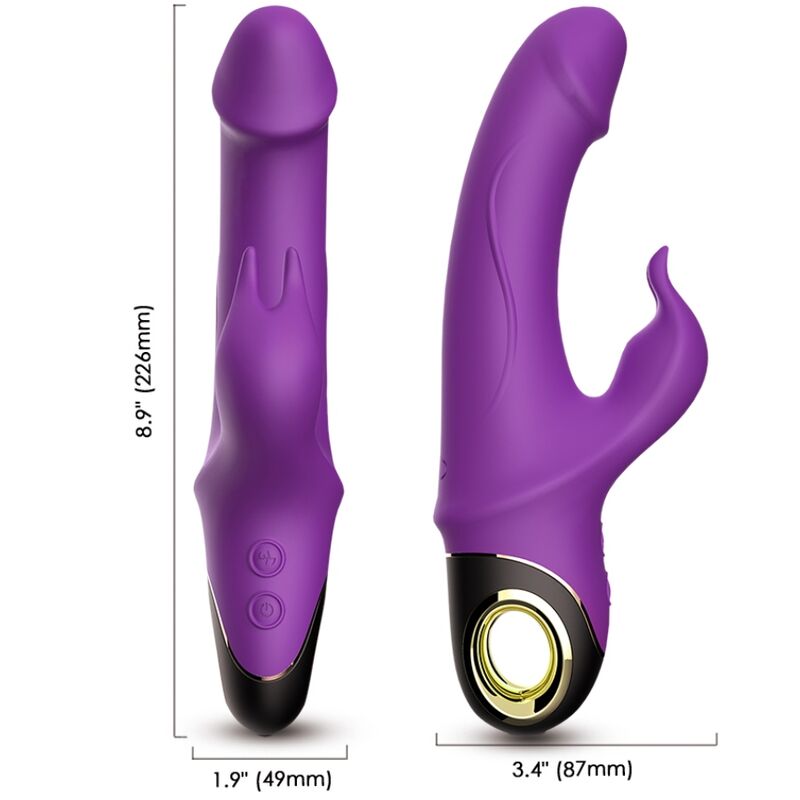 ARMONY - METEROR DILDO VIBRATOR RABBIT PURPLE - Foto 1 ARMONY - METEROR DILDO VIBRATOR RABBIT PURPLE - sexbliss - Foto 1