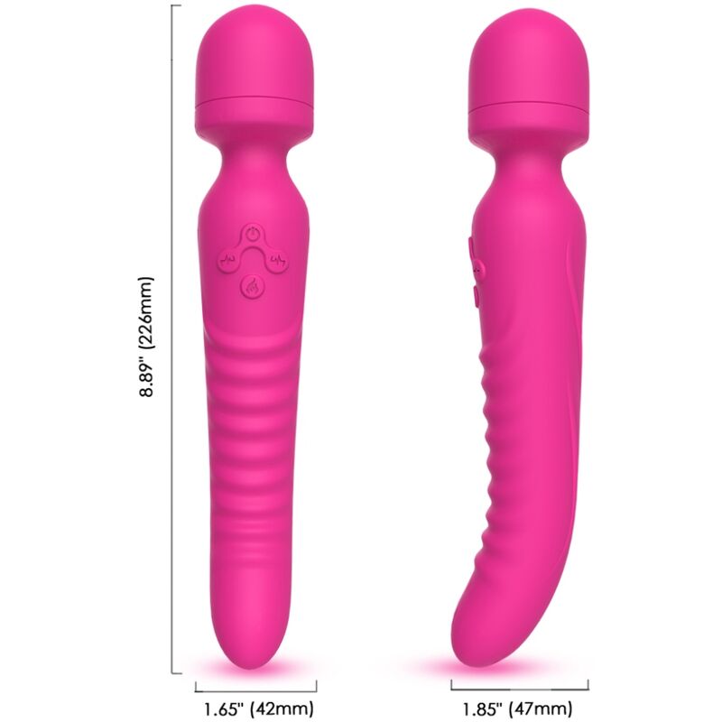 ARMONY - MISSION MASSAGER & VIBRATOR HEAT EFFECT FUCHSIA - Foto 1 ARMONY - MISSION MASSAGER & VIBRATOR HEAT EFFECT FUCHSIA - sexbliss - Foto 1