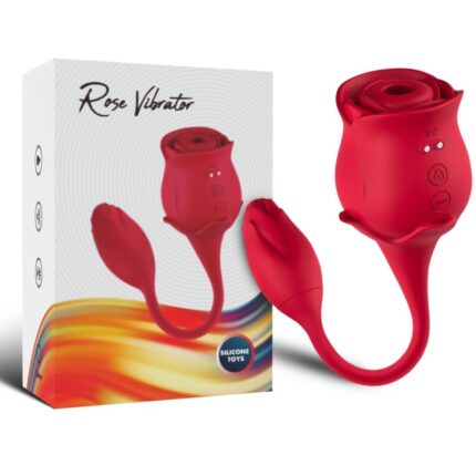 ARMONY - PINK CLITORIS SUCKER & VIBRATOR 10 MODES RED - sexbliss - Foto 1