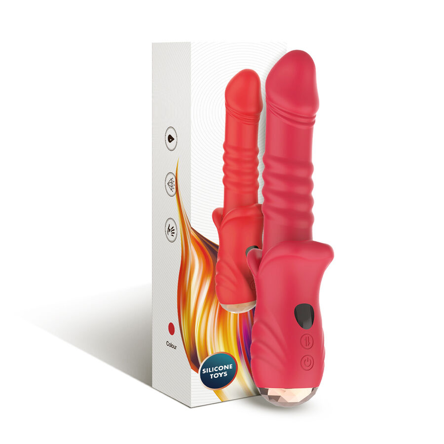 ARMONY - POINT A STIMULATING VIBRATOR DILDO RED - Foto 1 ARMONY - POINT A STIMULATING VIBRATOR DILDO RED - sexbliss - Foto 1