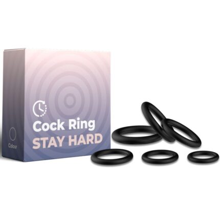 ARMONY - RINGS SILICONE BLACK - sexbliss - Foto 1
