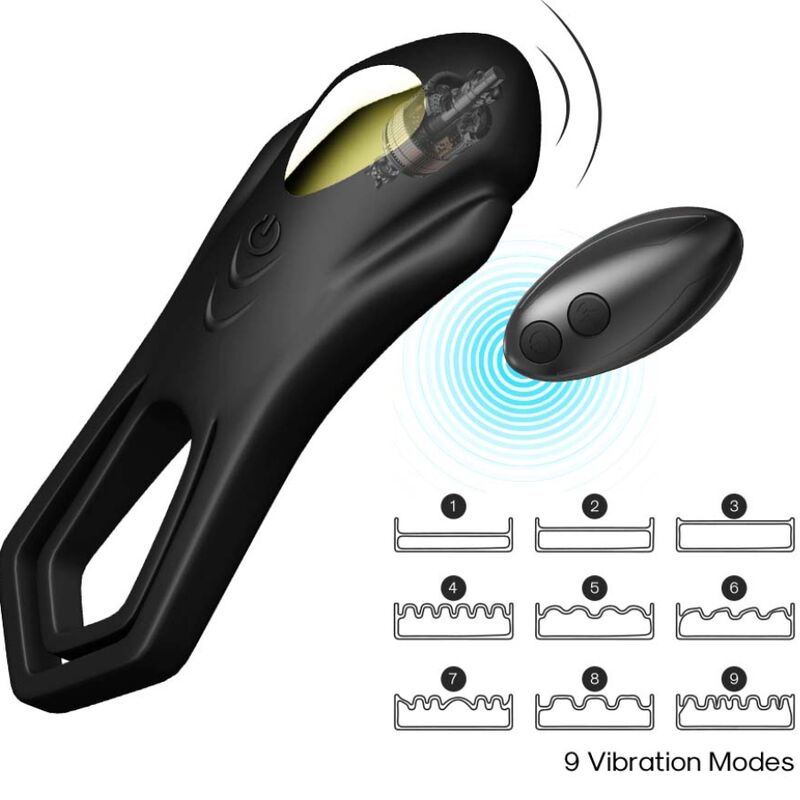 ARMONY - ROADSTER VIBRATOR DOUBLE RING REMOTE CONTROL BLACK - Foto 1 ARMONY - ROADSTER VIBRATOR DOUBLE RING REMOTE CONTROL BLACK - sexbliss - Foto 1