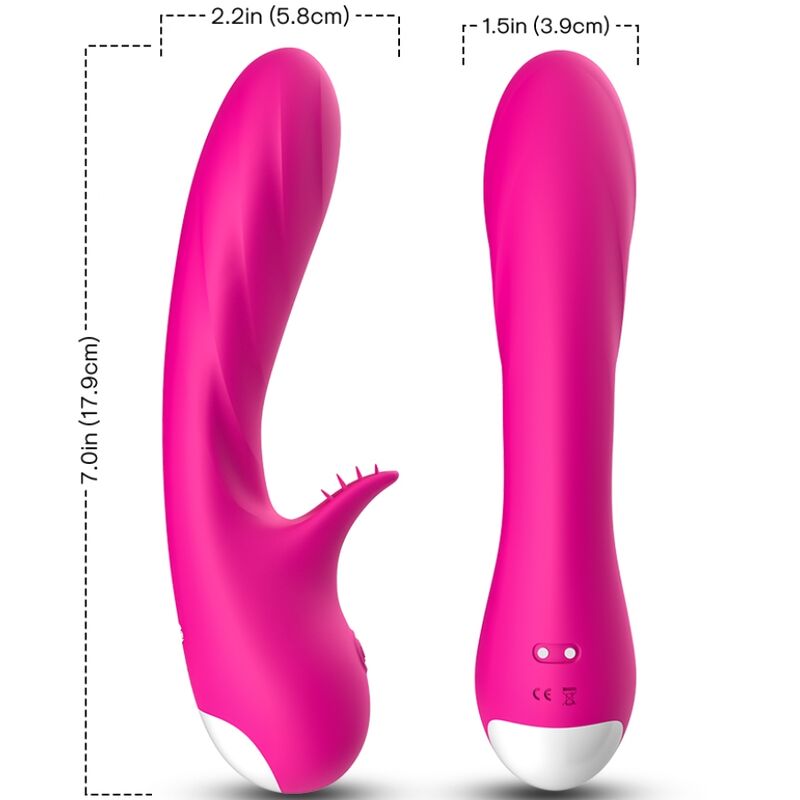 ARMONY - ROMANCE VIBRATOR WITH STIMULATOR FUCHSIA - Foto 1 ARMONY - ROMANCE VIBRATOR WITH STIMULATOR FUCHSIA - sexbliss - Foto 1