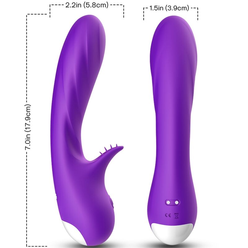 ARMONY - ROMANCE VIBRATOR WITH STIMULATOR PURPLE - Foto 1 ARMONY - ROMANCE VIBRATOR WITH STIMULATOR PURPLE - sexbliss - Foto 1