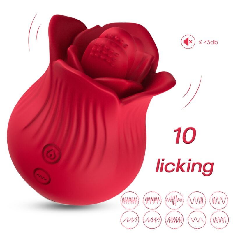ARMONY - ROSE VIBRATOR & STIMULATOR RED - Foto 1 ARMONY - ROSE VIBRATOR & STIMULATOR RED - sexbliss - Foto 1