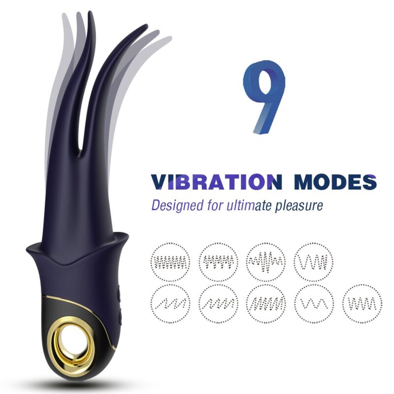 ARMONY - SHADOW VIBRATOR DOUBLE-HEAD TEASING BLUE - Foto 1 ARMONY - SHADOW VIBRATOR DOUBLE-HEAD TEASING BLUE - sexbliss - Foto 1