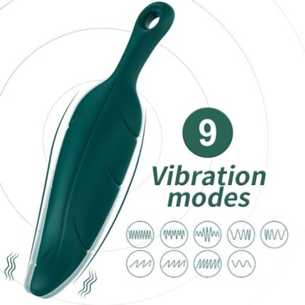 ARMONY - STIMULATOR & VIBRATOR LEAF GREEN - sexbliss - Foto 1