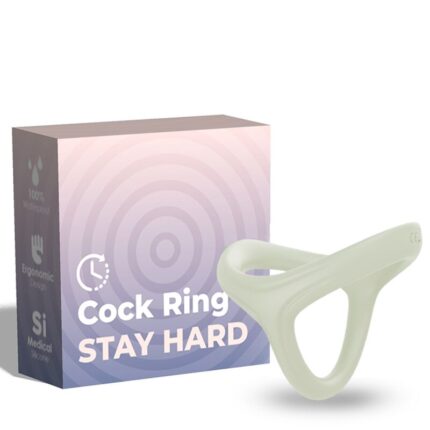 ARMONY - TRESOR DOUBLE SILICONE RING LUMINOUS - sexbliss - Foto 1