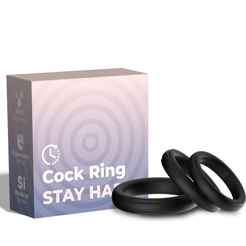 ARMONY - TRIPLE SILICONE RING BLACK - Foto 1 ARMONY - TRIPLE SILICONE RING BLACK - sexbliss - Foto 1