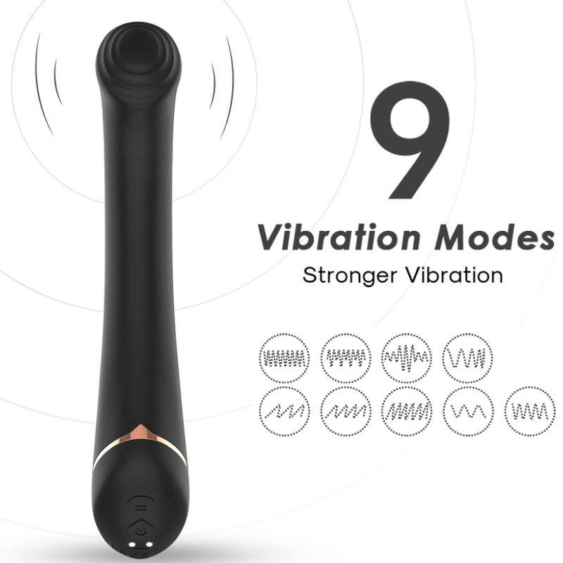 ARMONY - VIBRATOR FALT HEAD SILICONE BLACK - Foto 1 ARMONY - VIBRATOR FALT HEAD SILICONE BLACK - sexbliss - Foto 1