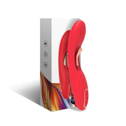 ARMONY - VIBRATOR WITH OSCILLATING TONGUE RED - sexbliss - Foto 1