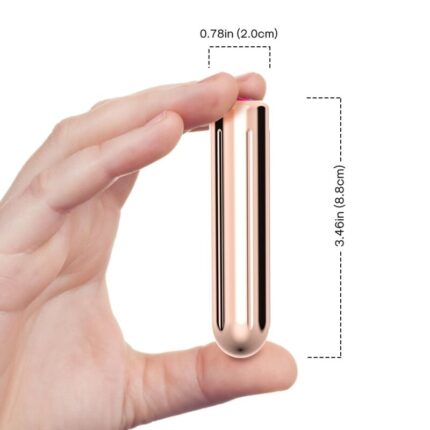 ARMONY - WARHEAD VIBRATOR BULLET GOLDEN 2 CM x 8.8 CM - sexbliss - Foto 1