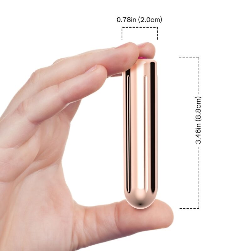 ARMONY - WARHEAD VIBRATOR BULLET GOLDEN 2 CM x 8.8 CM - Foto 1 ARMONY - WARHEAD VIBRATOR BULLET GOLDEN 2 CM x 8.8 CM - sexbliss - Foto 1