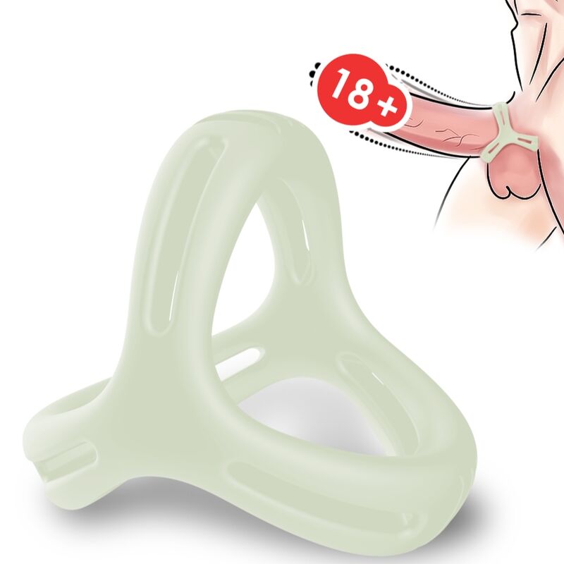 ARMONY - X-RING MULTIPOSITION LUMINOUS - Foto 1 ARMONY - X-RING MULTIPOSITION LUMINOUS - sexbliss - Foto 1