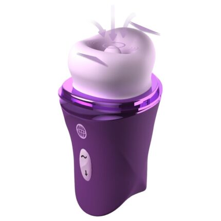 FANTASY FOR HER - LUSH KISS PLUSH PURPLE SUCTION & LICKING CLITORAL STIMULATOR - sexbliss - Foto 1