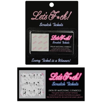 KHEPER GAMES - LET’S F*CK! SCRATCH TICKETS - sexbliss - Foto 1