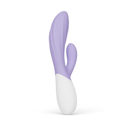 LELO - INA TWIST DOUBLE VIBRATOR RABBIT FOR G-SPOT AND CLITORIS LAVENDER - sexbliss - Foto 1