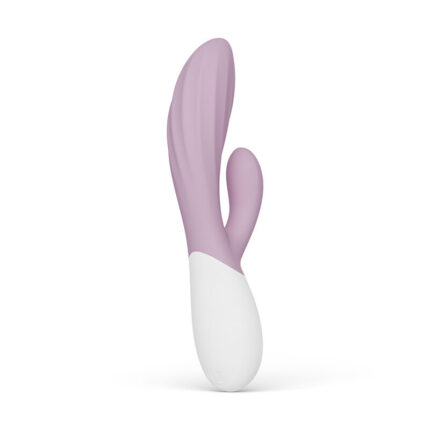 LELO - INA TWIST DOUBLE VIBRATOR RABBIT FOR G-SPOT AND CLITORIS PINK - sexbliss - Foto 1