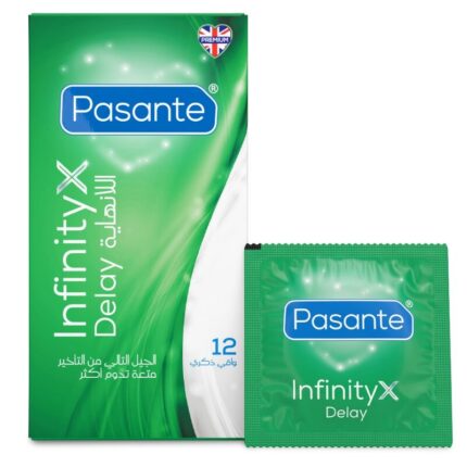 PASANTE - DELAY INFINITY CONDOMS 12 UNITS - sexbliss - Foto 1