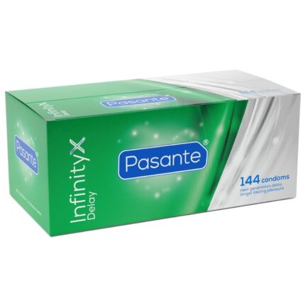 PASANTE - DELAY INFINITY CONDOMS BOX 144 UNITS - sexbliss - Foto 1
