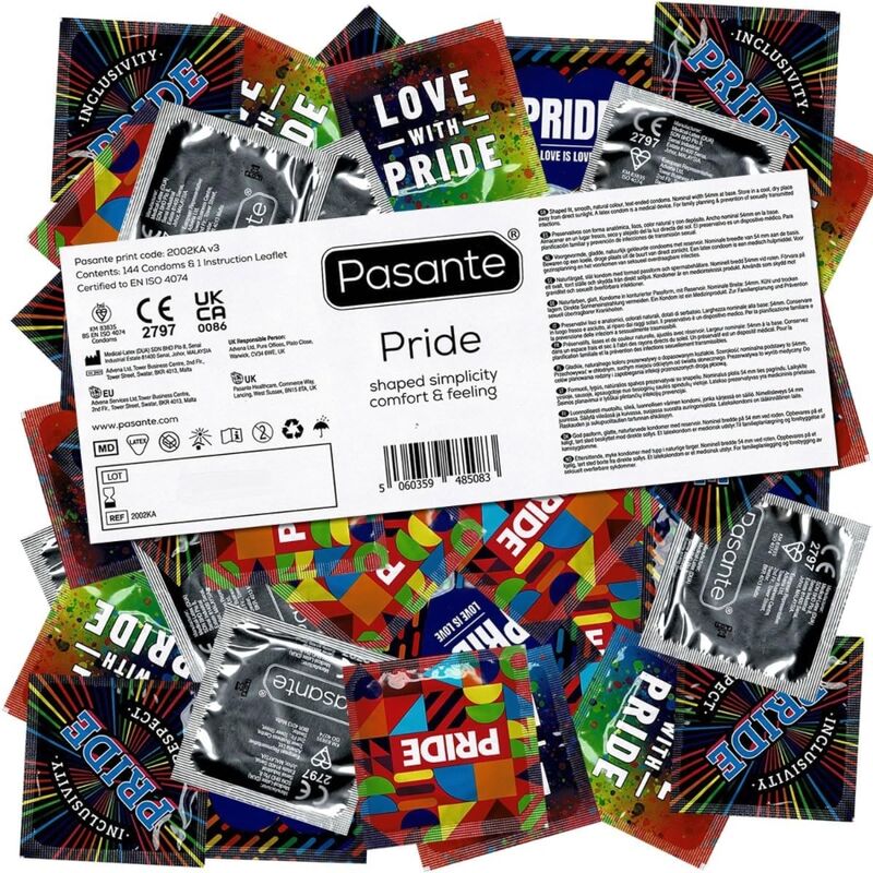 PASANTE - FORMAT GAY PRIDE 144 PACK CONDOMS - Foto 1 PASANTE - FORMAT GAY PRIDE 144 PACK CONDOMS - sexbliss - Foto 1