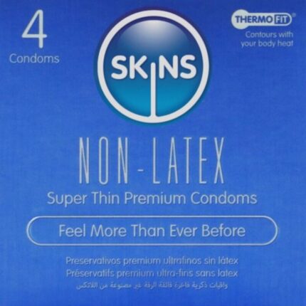 SKINS - LATEX-FREE CONDOMS PACK OF 4 - sexbliss - Foto 1