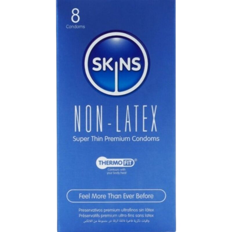 SKINS - LATEX-FREE CONDOMS PACK OF 8 - Foto 1 SKINS - LATEX-FREE CONDOMS PACK OF 8 - sexbliss - Foto 1