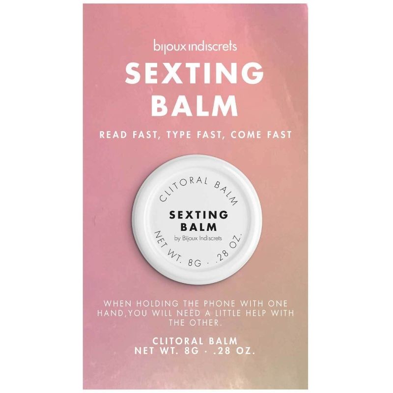 BIJOUX INDISCRETS - CLITHERAPY BALSAM CLITORIS SEXTING BALM - Foto 1 BIJOUX INDISCRETS - CLITHERAPY BALSAM CLITORIS SEXTING BALM - sexbliss - Foto 1