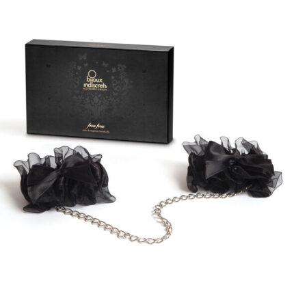 BIJOUX INDISCRETS - FROU FROU ORGANZA HANDCUFFS - sexbliss - Foto 1