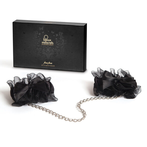 BIJOUX INDISCRETS - FROU FROU ORGANZA HANDCUFFS - Foto 1 BIJOUX INDISCRETS - FROU FROU ORGANZA HANDCUFFS - sexbliss - Foto 1