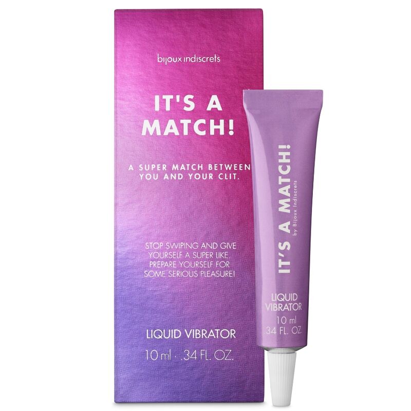 BIJOUX INDISCRETS - ITS A MATCH LIQUID VIBRATOR 10 ML - Foto 1 BIJOUX INDISCRETS - ITS A MATCH LIQUID VIBRATOR 10 ML - sexbliss - Foto 1