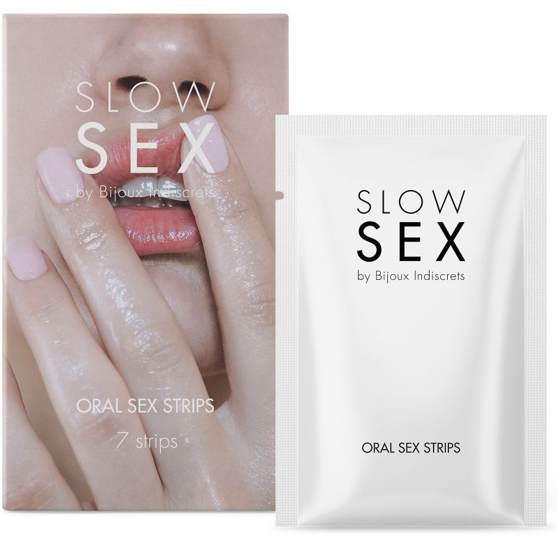 BIJOUX INDISCRETS - SLOW SEX ORAL SEX STRIPS - Foto 1 BIJOUX INDISCRETS - SLOW SEX ORAL SEX STRIPS - sexbliss - Foto 1