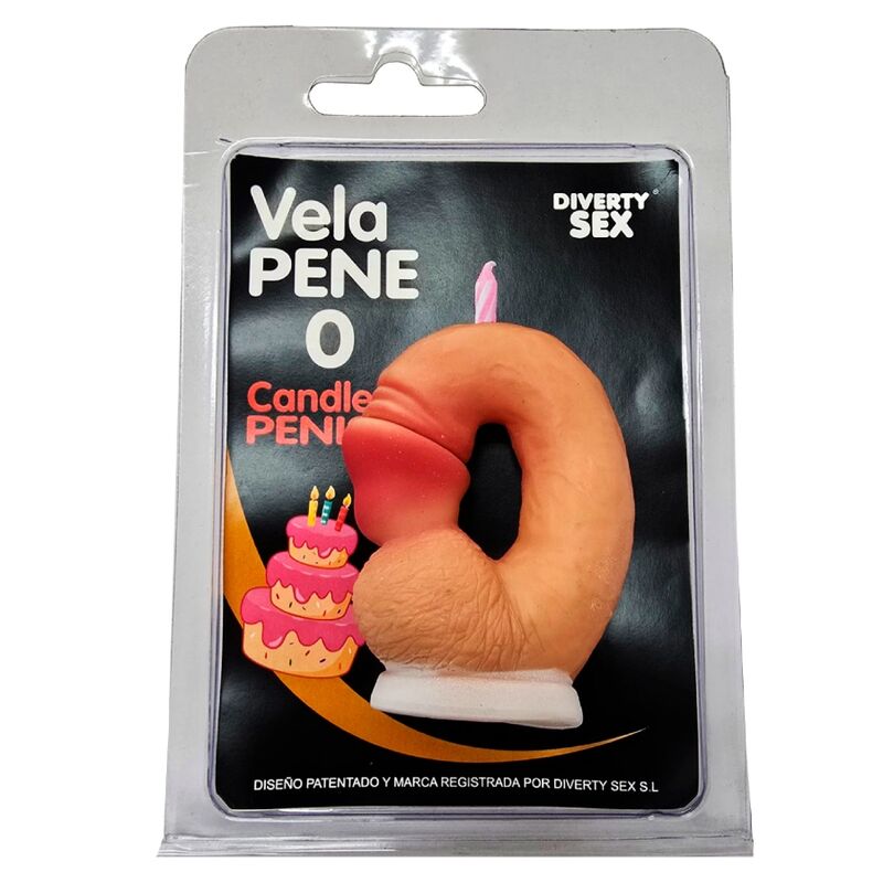 DIABLO PICANTE - PENIS CANDLE IN THE SHAPE OF THE NUMBER 0 FLESH COLOR - Foto 1 DIABLO PICANTE - PENIS CANDLE IN THE SHAPE OF THE NUMBER 0 FLESH COLOR - sexbliss - Foto 1