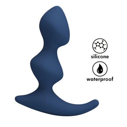 MR PLAY - ERGONOMIC BLUE ANAL PLUG - sexbliss - Foto 1