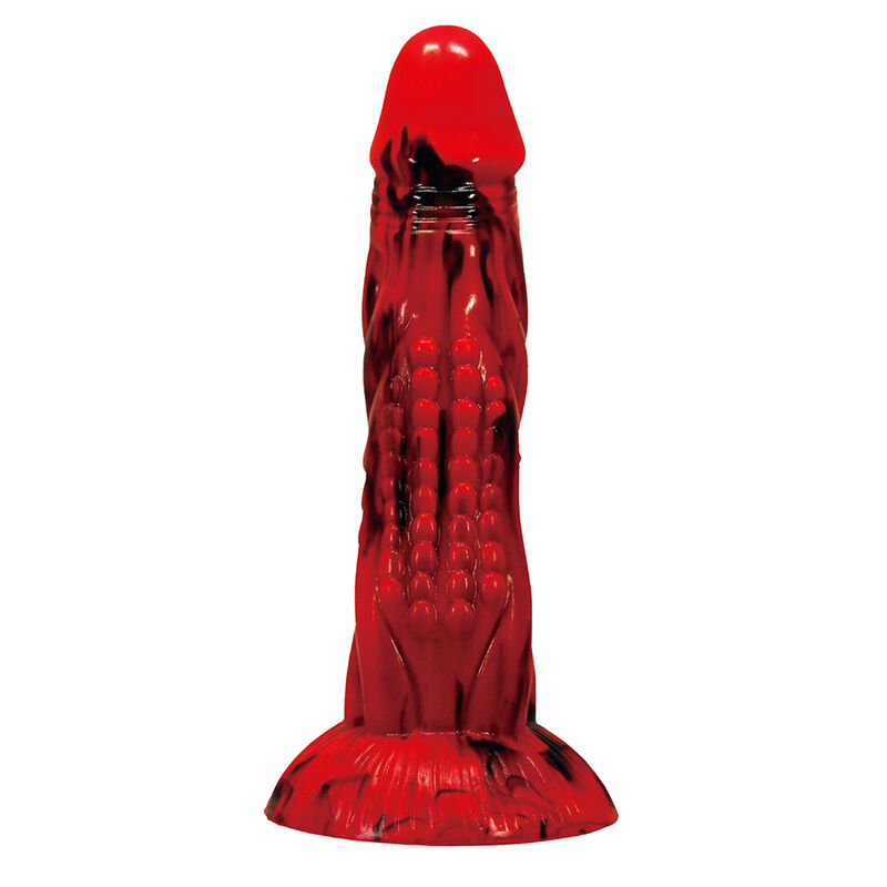 POWER MONSTERS - MINOTAUR FANTASY DILDO WITH SUCTION CUP 21 CM Ø 5 CM RED & BLACK - Foto 1 POWER MONSTERS - MINOTAUR FANTASY DILDO WITH SUCTION CUP 21 CM Ø 5 CM RED & BLACK - sexbliss - Foto 1
