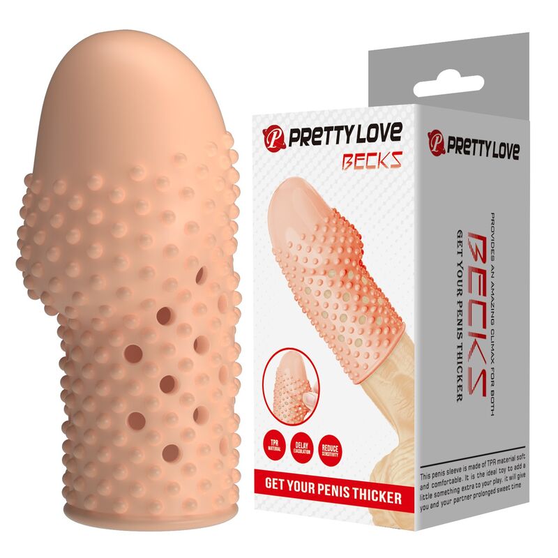 PRETTY LOVE - GEEK'S PENIS SLEEVE GET YOUR PENIS THICKER NATURAL COLOR - Foto 1 PRETTY LOVE - GEEK'S PENIS SLEEVE GET YOUR PENIS THICKER NATURAL COLOR - sexbliss - Foto 1