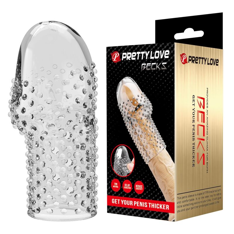 PRETTY LOVE - GEEK'S PENIS SLEEVE GET YOUR PENIS THICKER TRANSPARENT - Foto 1 PRETTY LOVE - GEEK'S PENIS SLEEVE GET YOUR PENIS THICKER TRANSPARENT - sexbliss - Foto 1