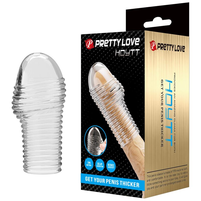 PRETTY LOVE - HOTTT PENIS SLEEVE GET YOUR PENIS THICKER TRANSPARENT - Foto 1 PRETTY LOVE - HOTTT PENIS SLEEVE GET YOUR PENIS THICKER TRANSPARENT - sexbliss - Foto 1