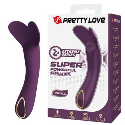 PRETTY LOVE - KENYELL RECHARGEABLE VIBRATOR 10 FUNCTIONS PURPLE - sexbliss - Foto 1