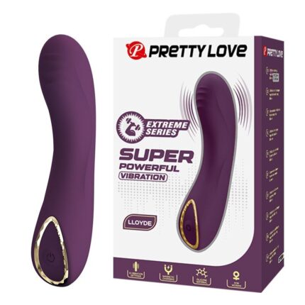 PRETTY LOVE - LLOYDE RECHARGEABLE VIBRATOR 10 FUNCTIONS PURPLE - sexbliss - Foto 1