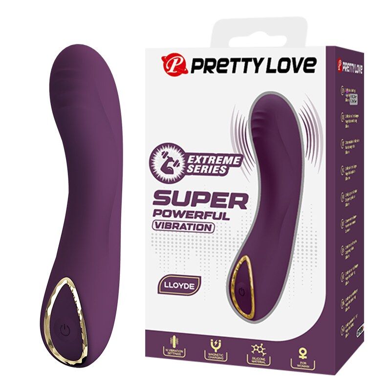 PRETTY LOVE - LLOYDE RECHARGEABLE VIBRATOR 10 FUNCTIONS PURPLE - Foto 1 PRETTY LOVE - LLOYDE RECHARGEABLE VIBRATOR 10 FUNCTIONS PURPLE - sexbliss - Foto 1