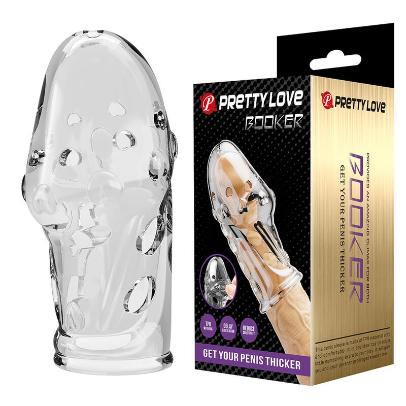PRETTY LOVE - ROCKER PENIS SLEEVE GET YOUR PENIS THICKER TRANSPARENT - Foto 1 PRETTY LOVE - ROCKER PENIS SLEEVE GET YOUR PENIS THICKER TRANSPARENT - sexbliss - Foto 1