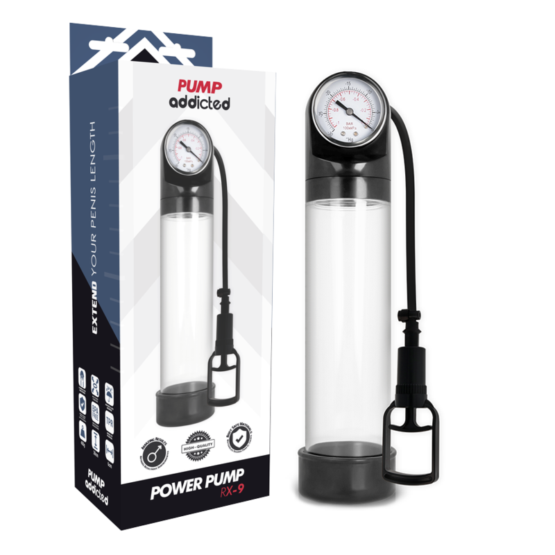 PUMP ADDICTED - RX9 TRANSPARENT ERECTION PUMP - Foto 1 PUMP ADDICTED - RX9 TRANSPARENT ERECTION PUMP - sexbliss - Foto 1
