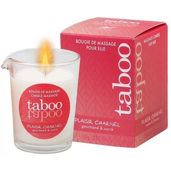RUF - TABOO MASSAGE CANDLE FOR HER PLAISIR CHARNEL COCOA FLOWER SCENT - Foto 1 RUF - TABOO MASSAGE CANDLE FOR HER PLAISIR CHARNEL COCOA FLOWER SCENT - sexbliss - Foto 1
