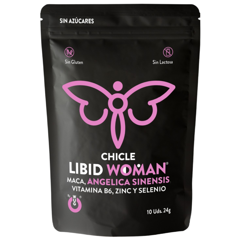 WUG LIBID WOMAN – Functional chewing gum with Maca WUG LIBID WOMAN – Functional chewing gum with Maca